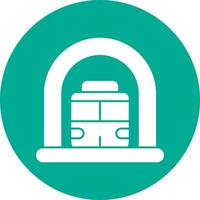 diseño de icono de vector de metro