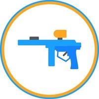 diseño de icono de vector de paintball