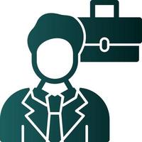 Business Man Vector Icon Design