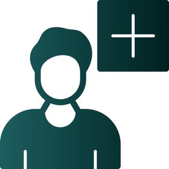 Add User Vector Icon Design