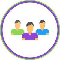 Team Vector Icon Design