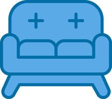 Sofa Vector Icon Design