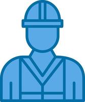 Firefighter Vector Icon Design