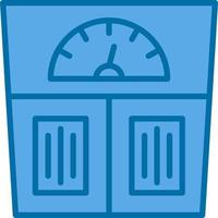 Weight Scale Vector Icon Design
