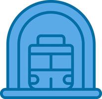 diseño de icono de vector de metro