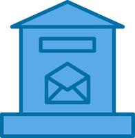 Letter Box Vector Icon Design