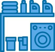 Laundry Room Vector Icon Design