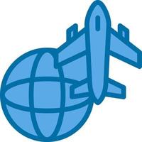 World Tour Vector Icon Design