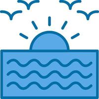 Sunrise Vector Icon Design