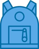 Backpack Vector Icon Design