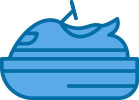 Jet Ski Vector Icon Design