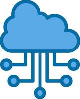 Cloud Computing Vector Icon Design