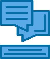 Dialog Vector Icon Design