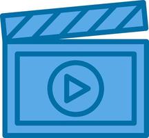 Video Making Vector Icon Design