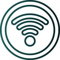 Wifi Signal Vector Icon Design