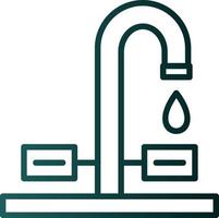 Faucet Vector Icon Design
