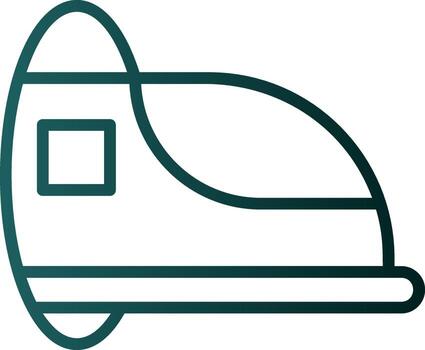 Hyperloop Vector Icon Design