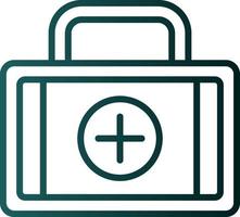 First Aid Kit Vector Icon Design