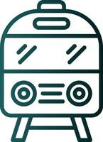 diseño de icono de vector de tren