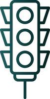 Traffic Lights Vector Icon Design