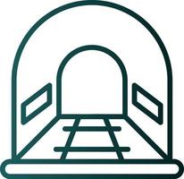 Tunnel Vector Icon Design