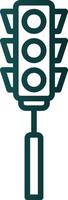 Traffic Lights Vector Icon Design