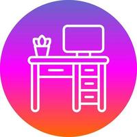 Desk Vector Icon Design