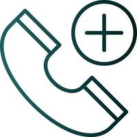 Emergency Cal Vector Icon Design