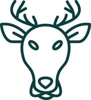 Stag Vector Icon Design