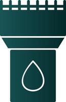 Water Tower Vector Icon Design