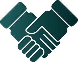 Handshake Vector Icon Design