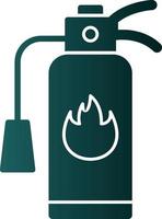 Fire Extinguisher Vector Icon Design