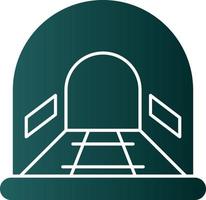 Tunnel Vector Icon Design