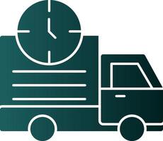 Delivery Time Vector Icon Design