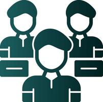 Audience Vector Icon Design