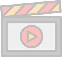 Video Making Vector Icon Design