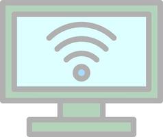 Wifi SIgnal Vector Icon Design