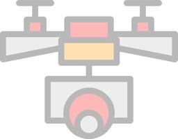 Drone Vector Icon Design