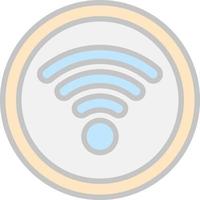 Wifi Signal Vector Icon Design