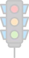 Traffic Lights Vector Icon Design