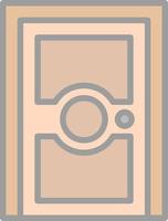 Door Vector Icon Design