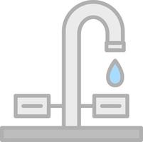 Faucet Vector Icon Design