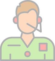 Customer Service Vector Icon Design