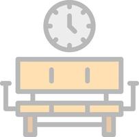 Waiting ROom Vector Icon Design