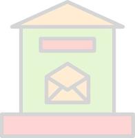 Letter Box Vector Icon Design