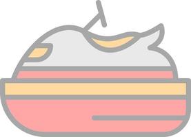 Jet Ski Vector Icon Design