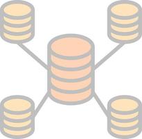 Database Vector Icon Design