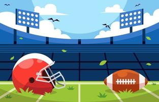 American Football Background vector