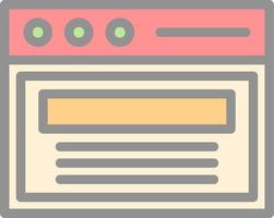 WEb Page Vector Icon Design