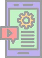 Contnent Vector Icon Design